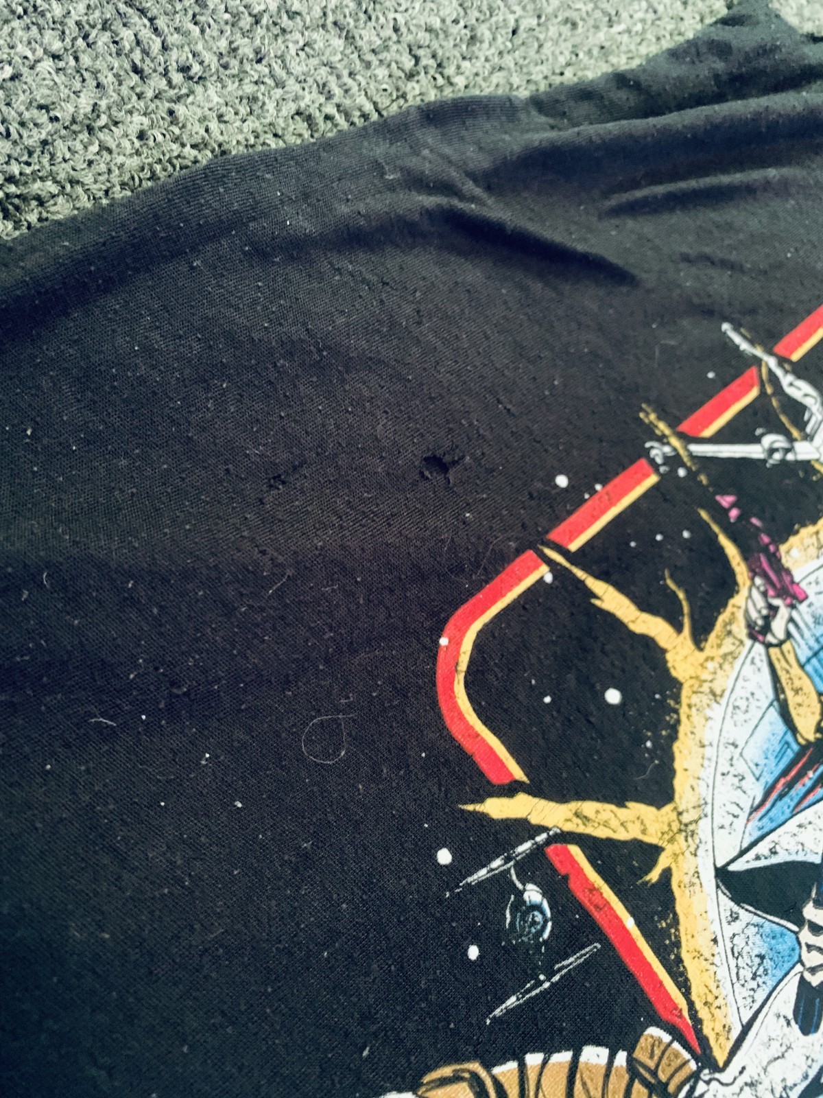 Star Wars Shirts Womens Medium Paper Thin 1977 Artwork + ESB Crop Top Boba Fett