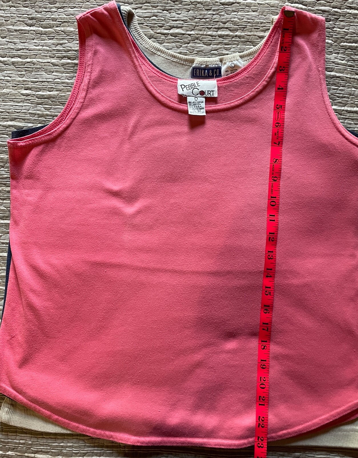 Lot of 3 Various Brands Women’s Tank Tops & Scoop Neck Jerseys Tops Large