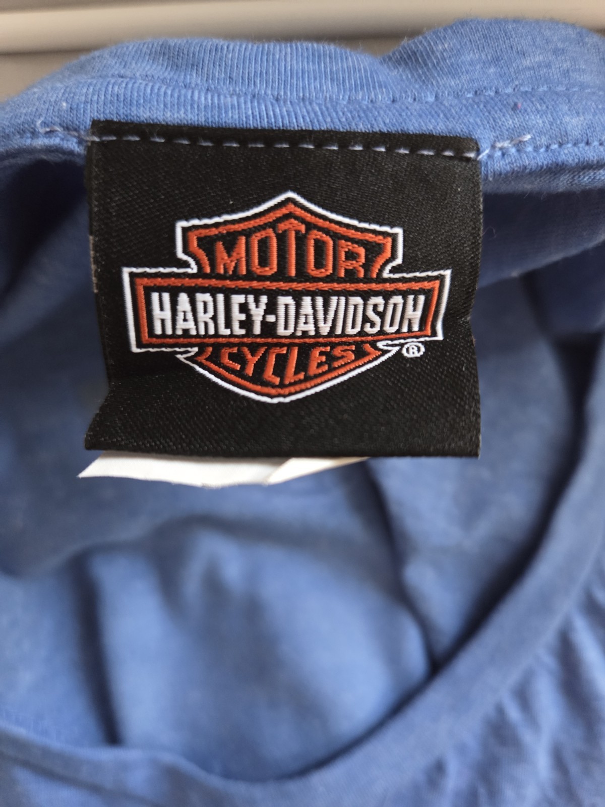 Harley-Davidson Roatan Honduras Blue Angel Wings Graphic Tee Size S