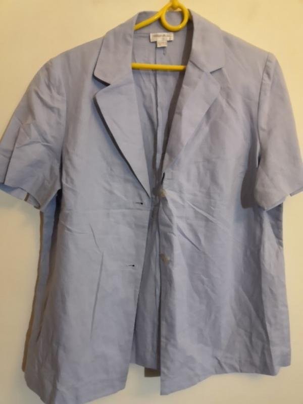 Women Peter Hahn shirt grey cotton XXL