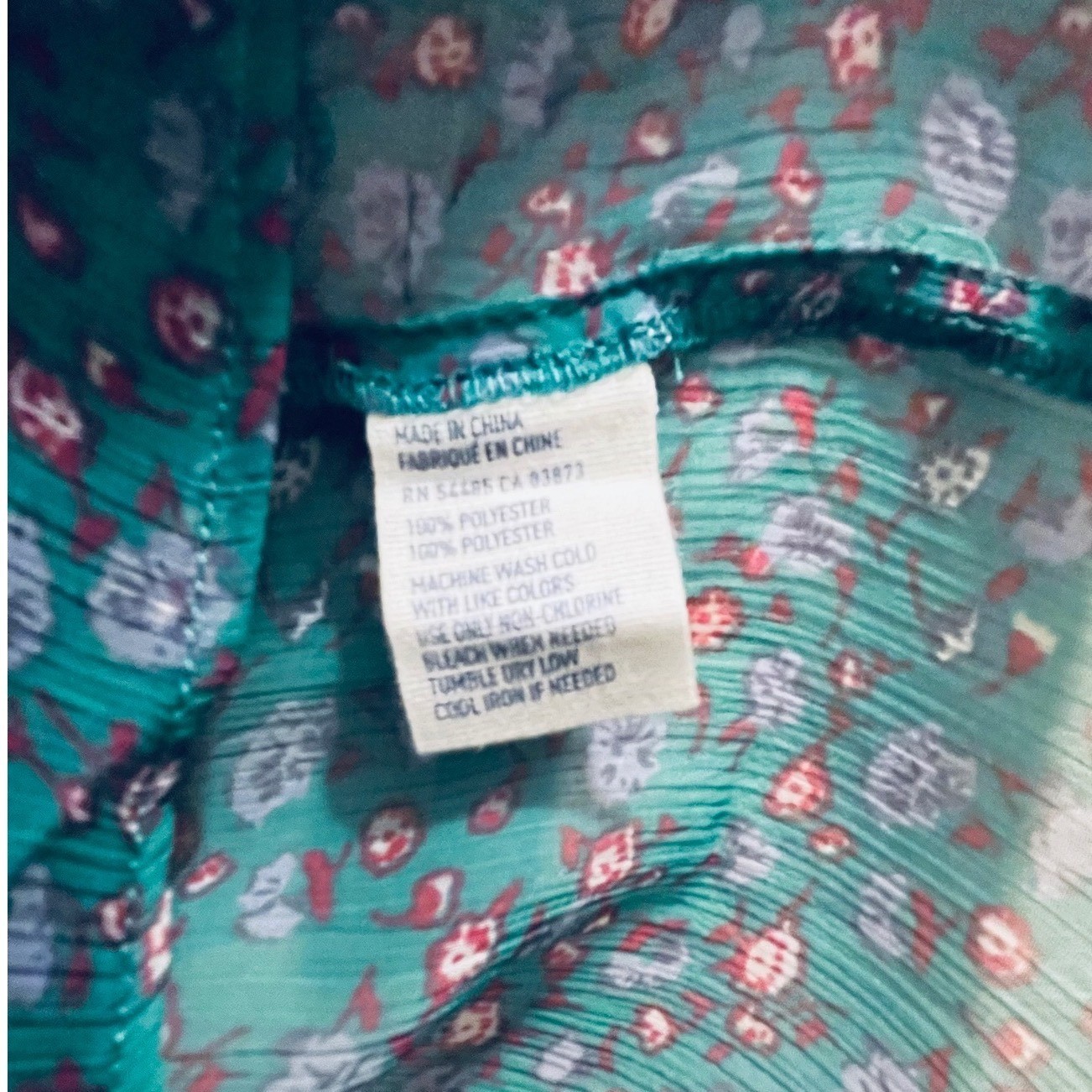 American Eagle Floral Green Sheer Ruffle Tank Top Size S Boho Racerback Pintuck