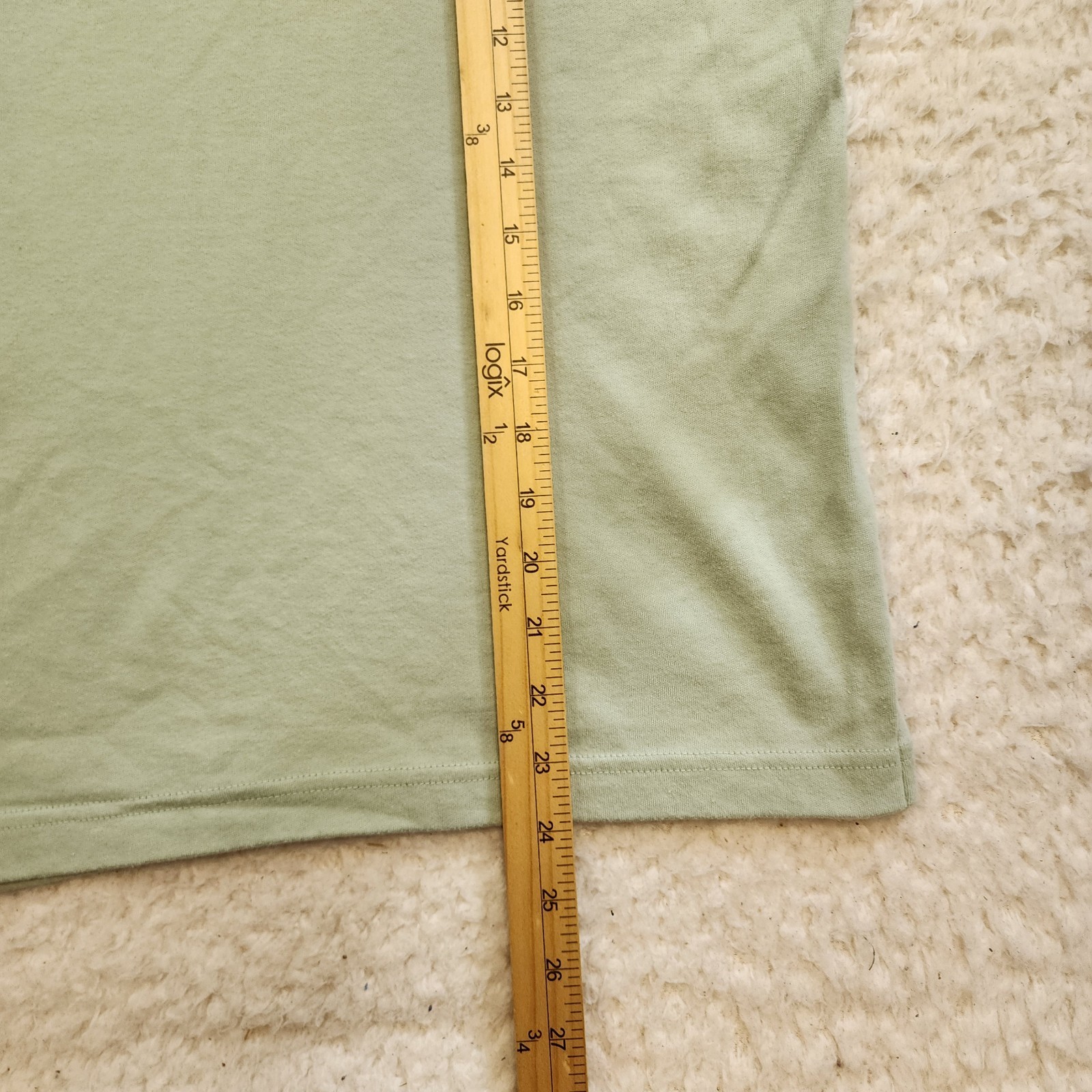 Classic Elements Boxy 90s Embroider Cut out M Baby Blue Cottage Granny Core