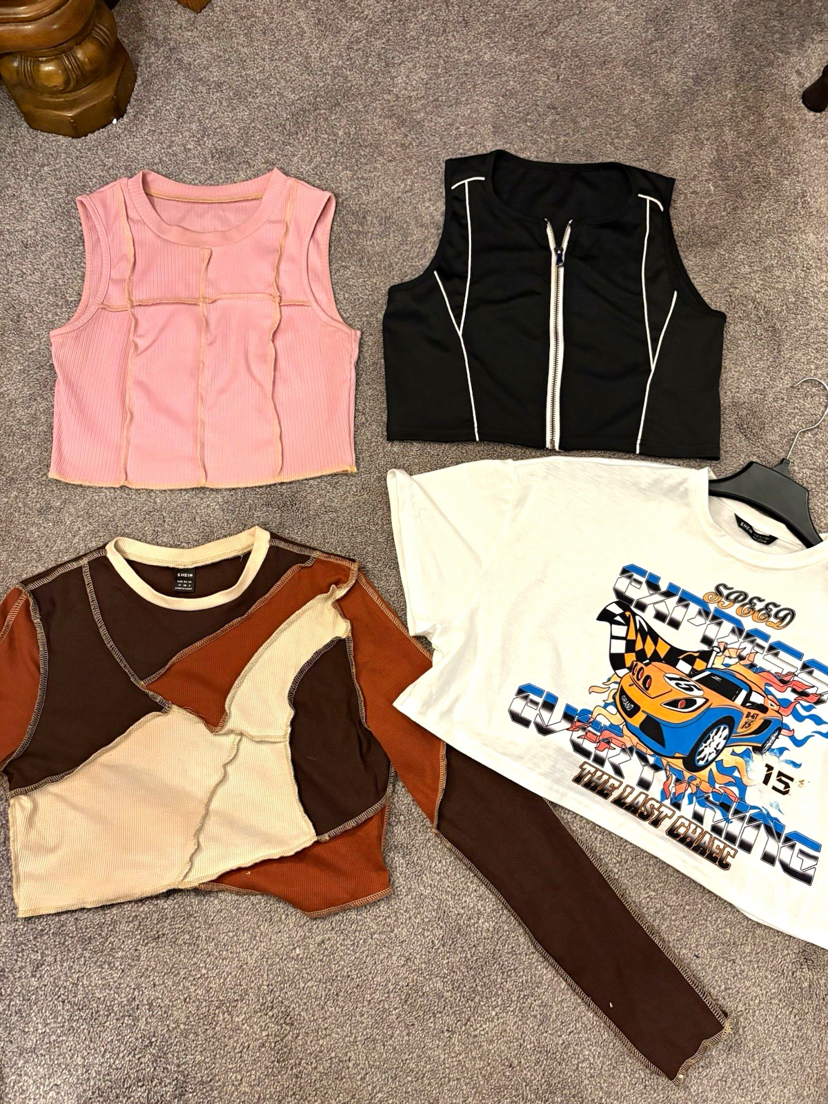 Mixed Brands Baby Girl 0-6 Months Tops & Pants Lot 4+ Multicolor Graphic