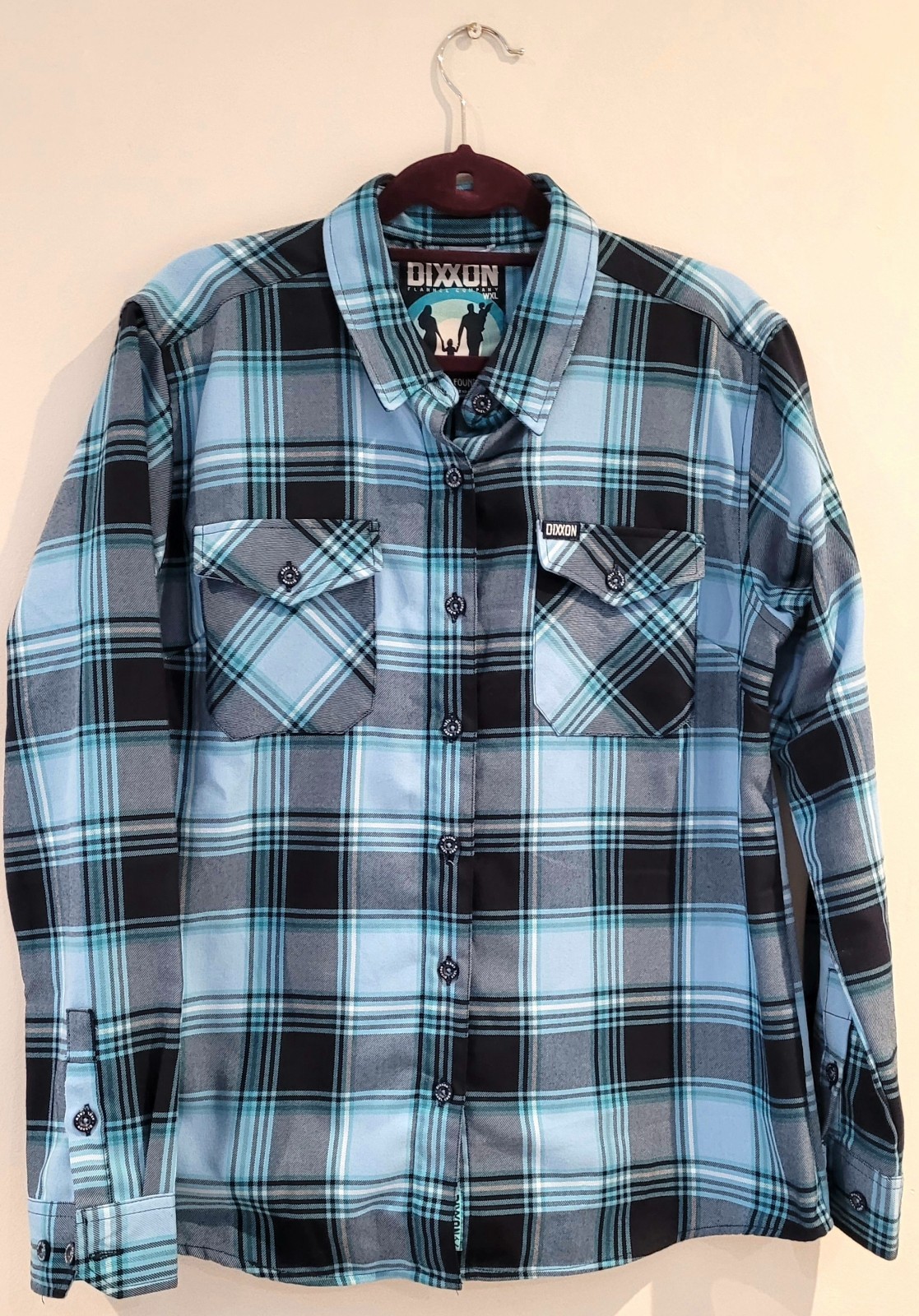 Dixxon Women’s Flannel Shirt Axel Crew Foundation Limited Edition BNWOT WXL / XL