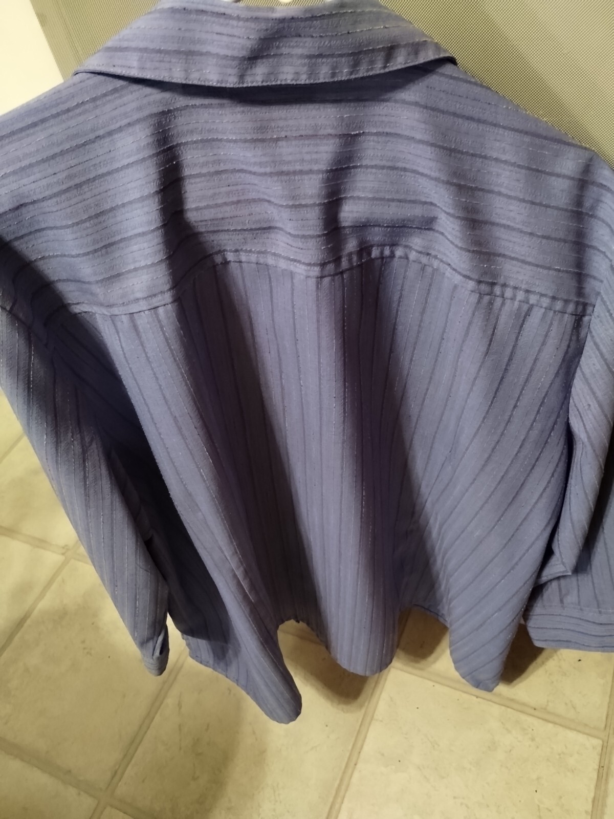 Joanna Women’s Size 3X Striped Blouse With 3/4 Sleeves