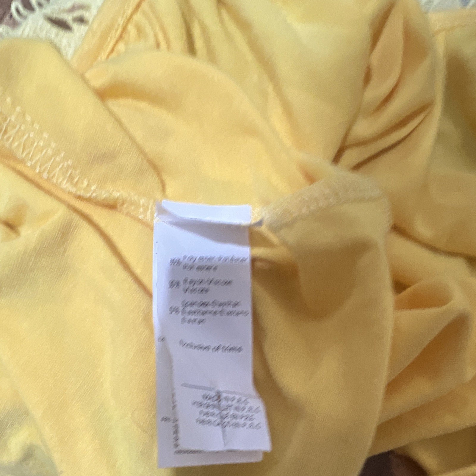 Yellow Cupshe Tank Top Size Small
