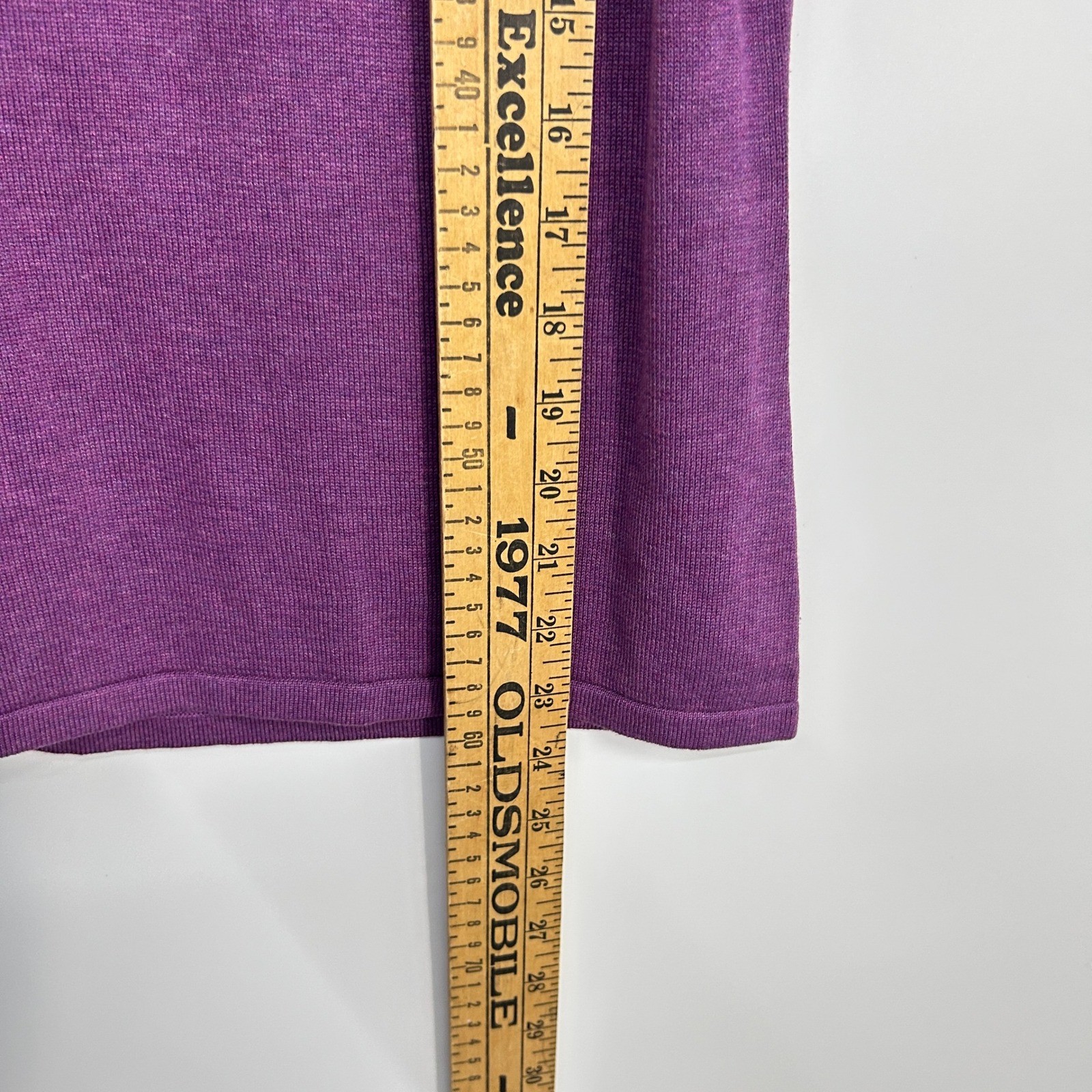 Silk Blend Sleeveless Sweater Shell Small Purple Knit Capsule Quiet Luxury