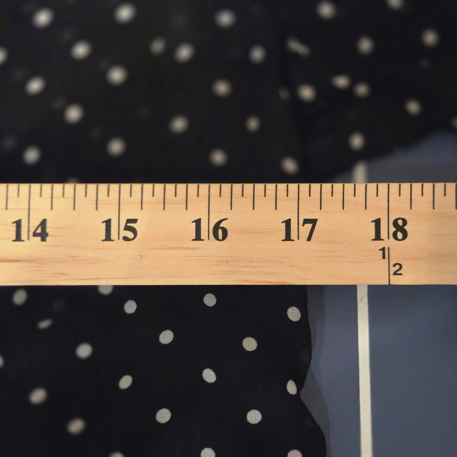 Black Polka Dot Button Down Lace Back Roll Tab Sleeve Blouse Small Whimsigoth