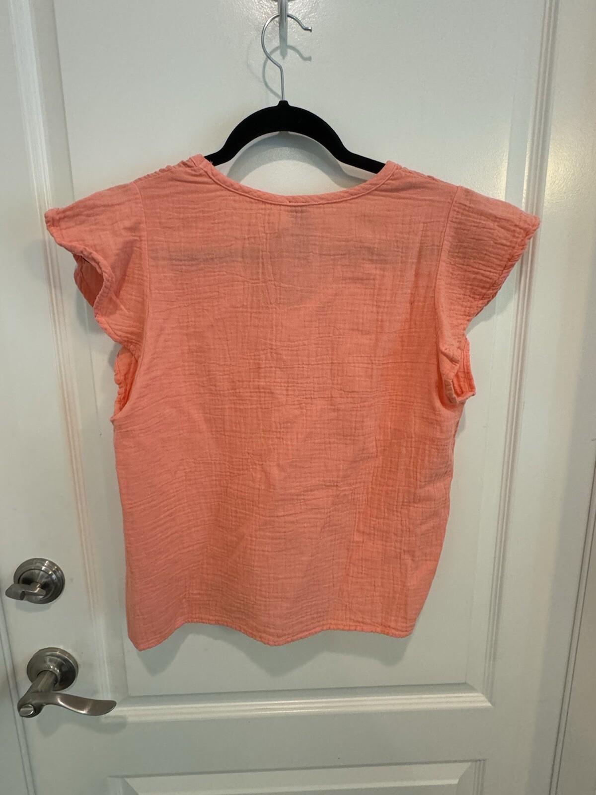 bobi Los Angeles V-Neck Short Sleeve Women T Shirt Size Medium