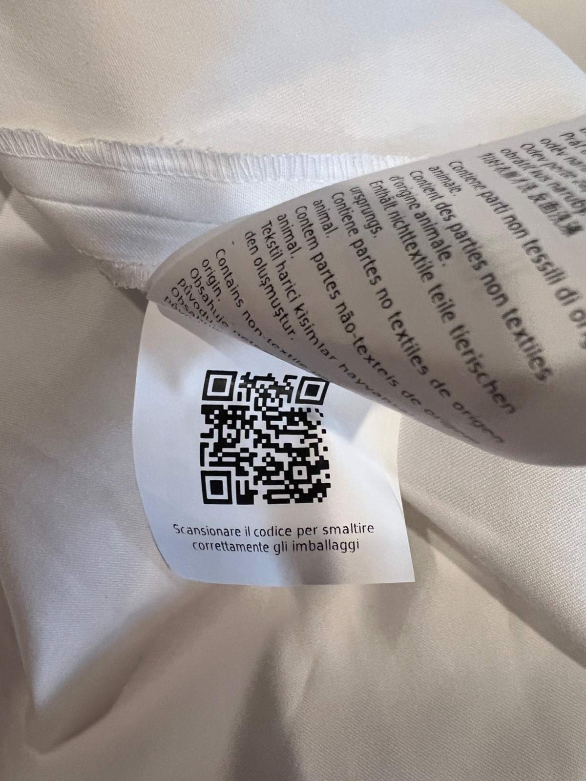 Max Mara Leisure White Cotton Lyocell Rispoli Button Down Shirt EUC 6