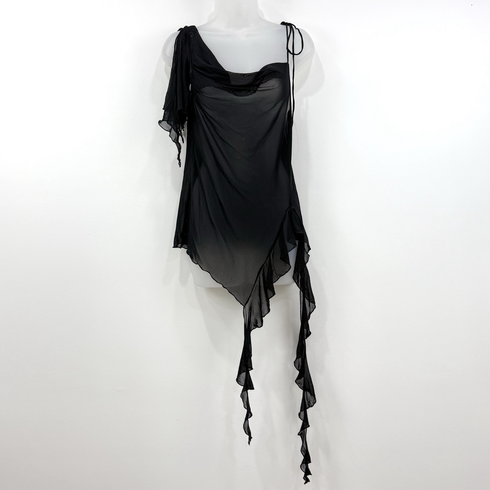 Kimchi Blue Top Women’s M NWT Y2K Witchy Whimsigoth Fairy Grunge Sheer Mesh