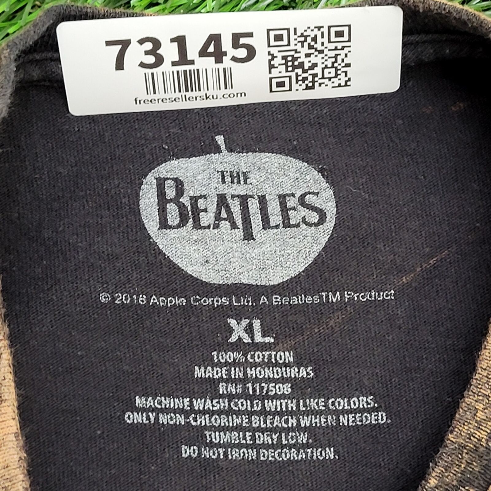The-Beatles Shirt Womens XL 23×26 Black