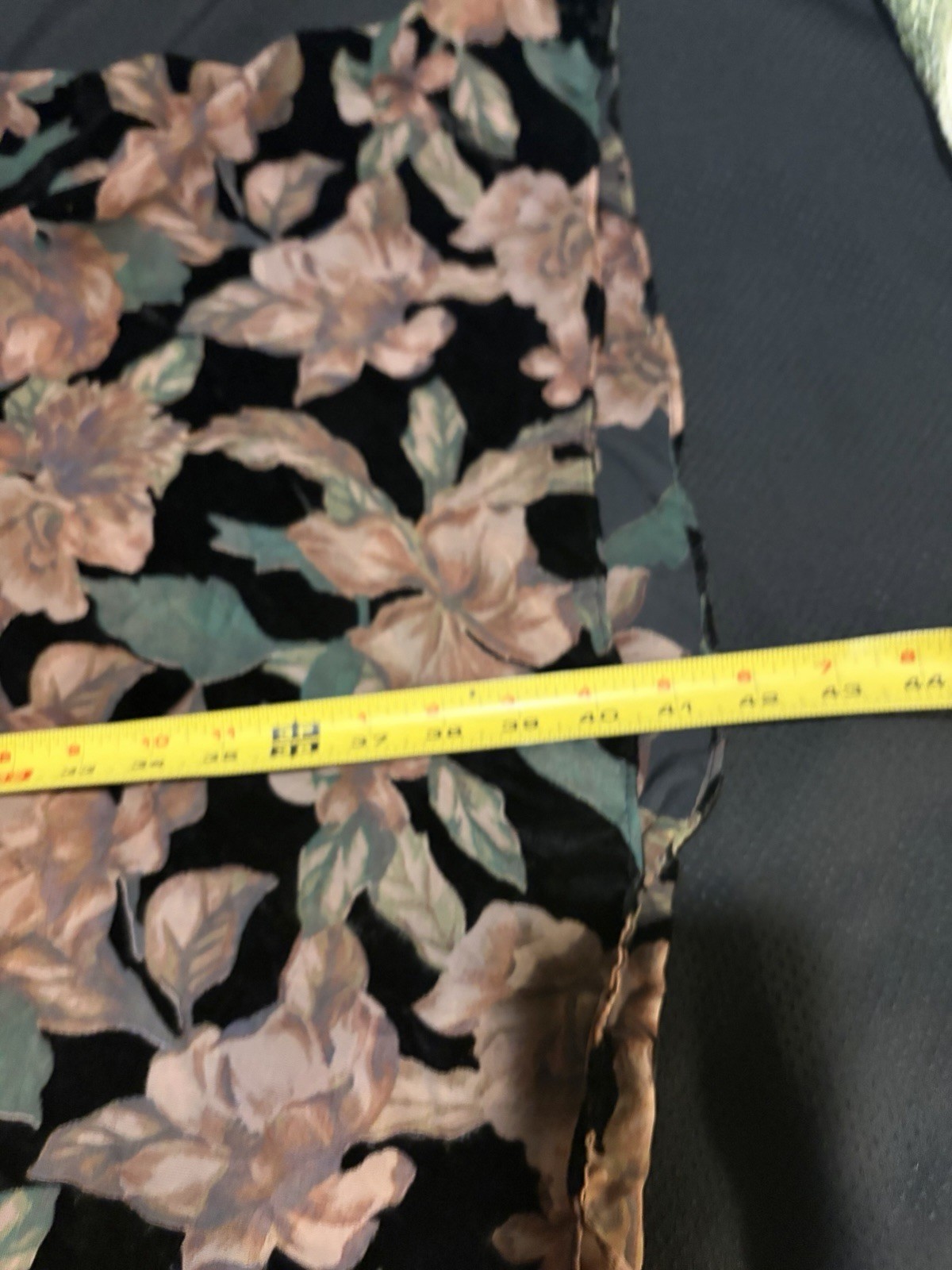 TORRID Burnout Velvet Black Floral Kimono~OS~ L-3XL~ Dark Fairy Boho Whimsigoth