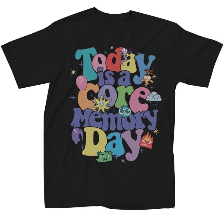 Disney Inside Out 2 Today Is A Core Memory Day Disney Shirt Size XS Extra Small