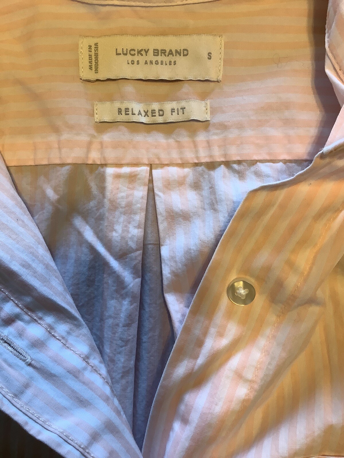 Lucky brand women’s button up shirt S relaxed fit NWT $64.99 retail