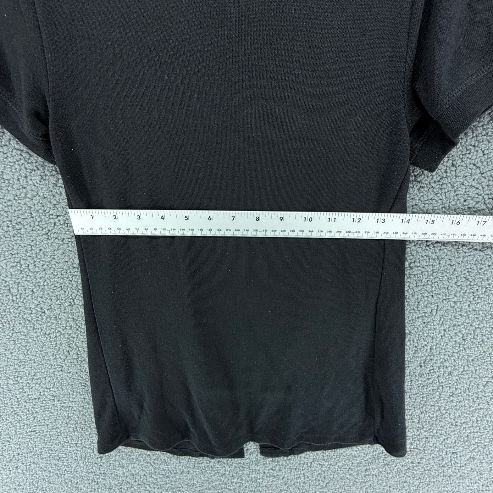 2 PACK Eyelash Couture Button Front Tops Womens S Black White Stretch