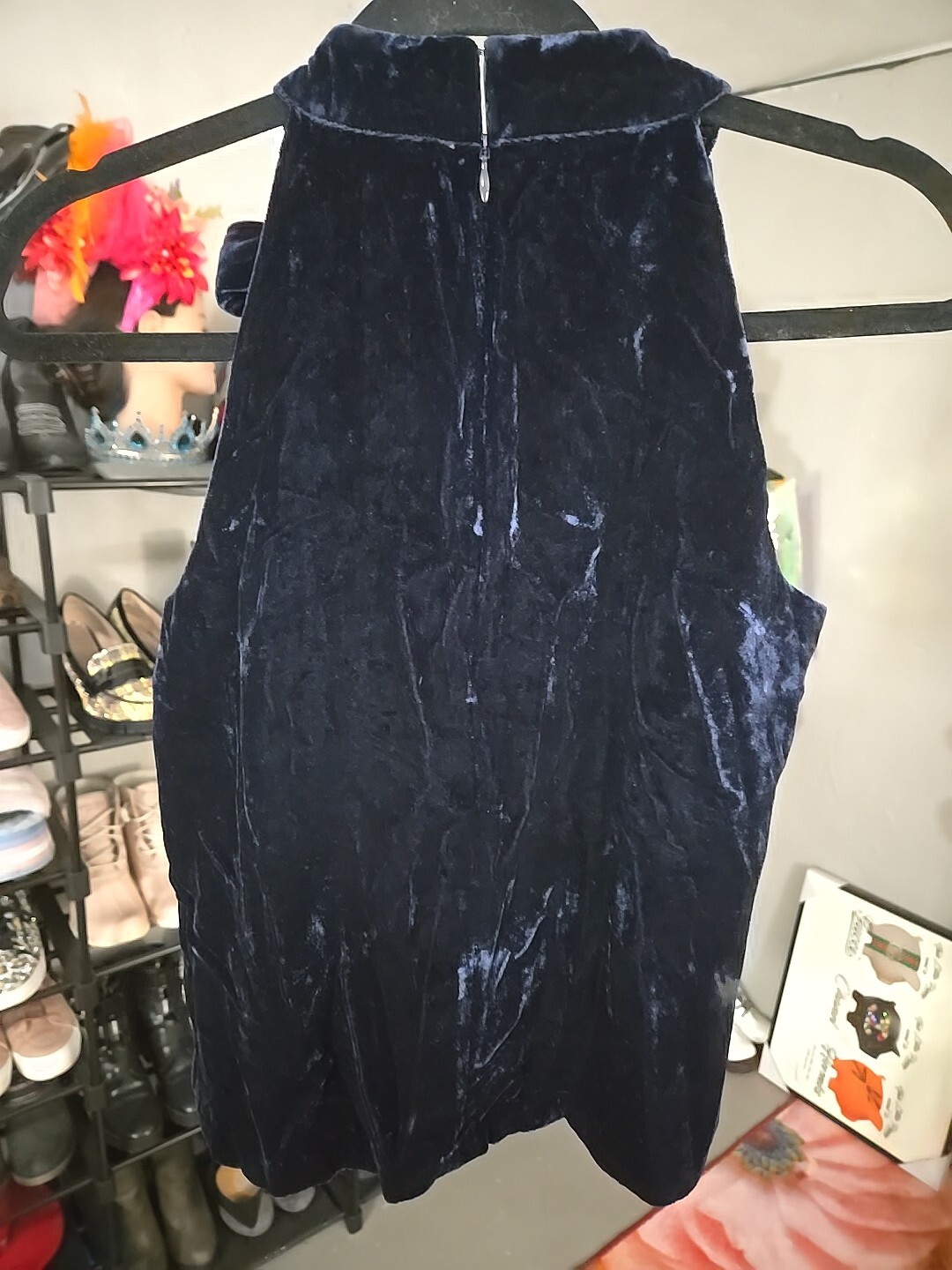 J&J By Janie and Jack velvet top Size S