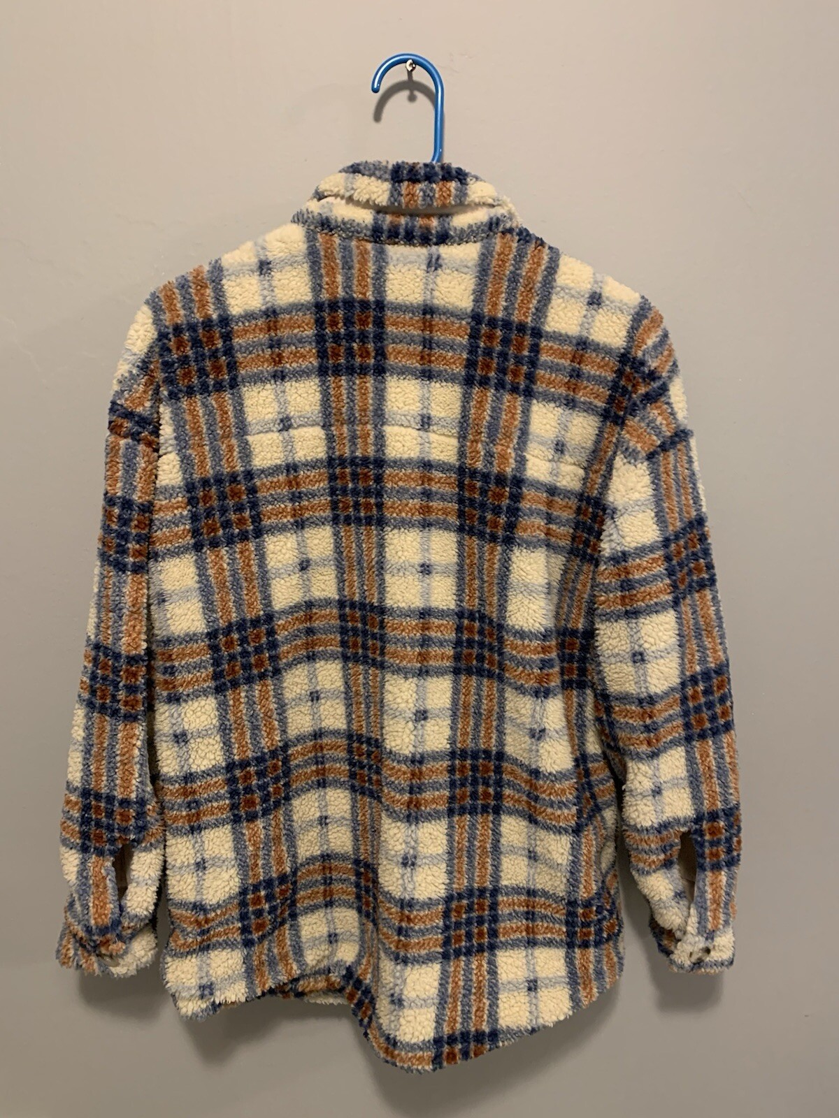 Carly Jean Los Angeles Long Sleeve Sherpa Shirt , Sz(s) In Great Condition.