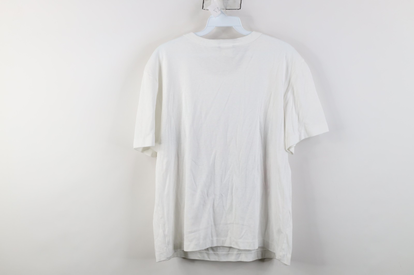 Vintage 90s Streetwear Womens Size Large Flower Short Sleeve T-Shirt White USA
