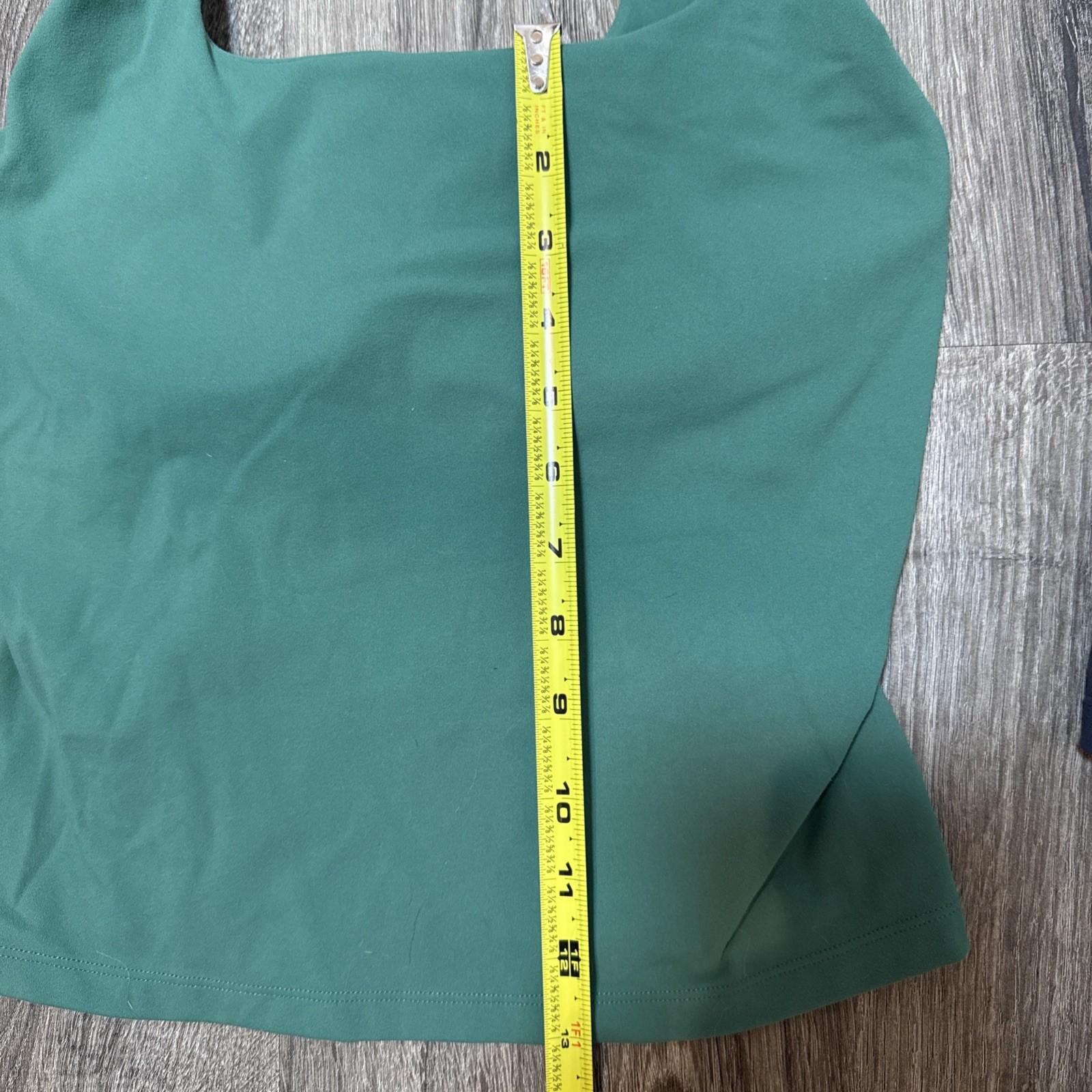 Women’s FLX Small Crop Tanks SET of 2 Square Neck Green & Black Built-n-Bra Soft