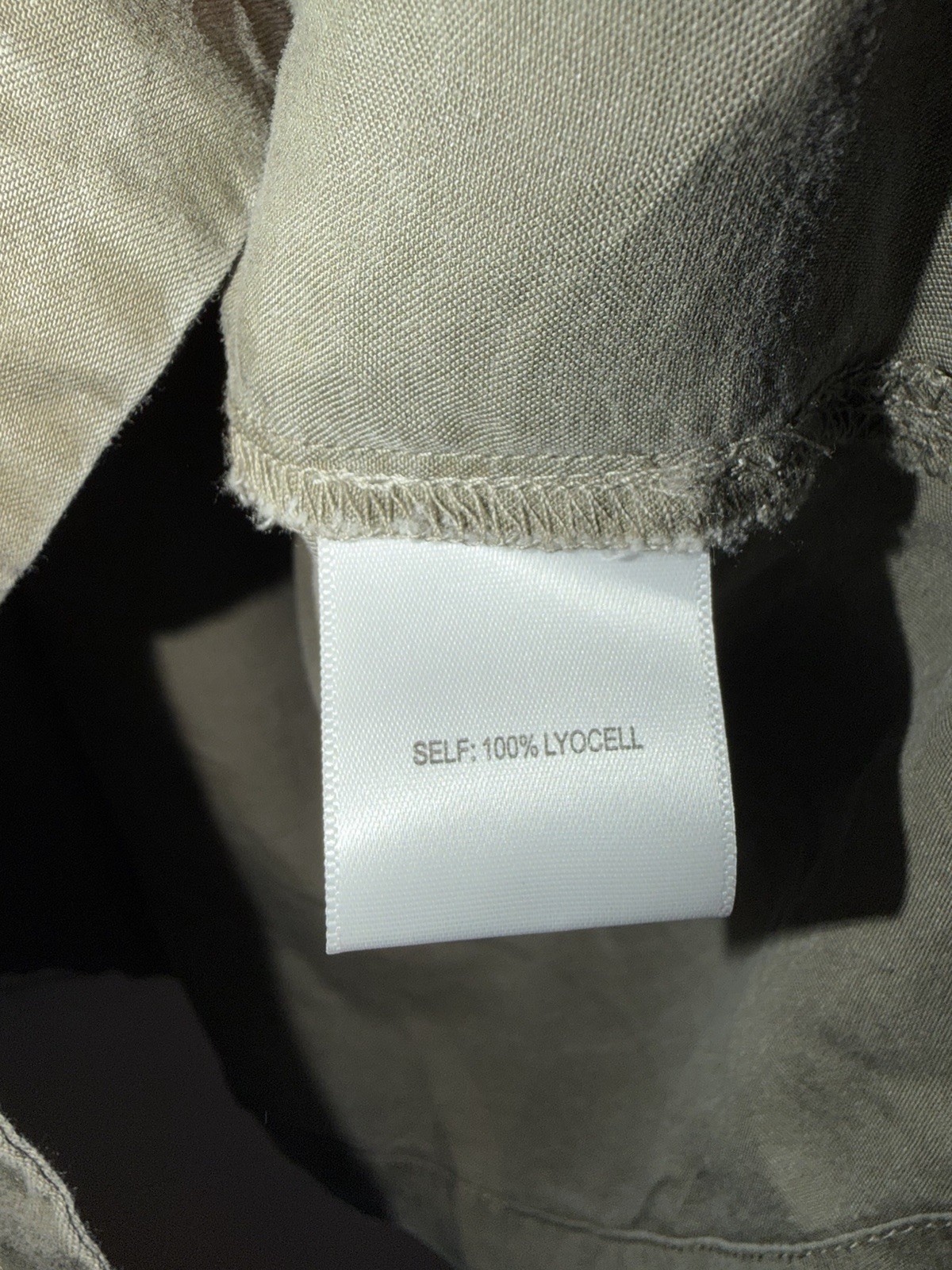 Jane Delancey NWT 1X Plus Garment Dye Utility Shirt Sage Green Roll Tab Blouse