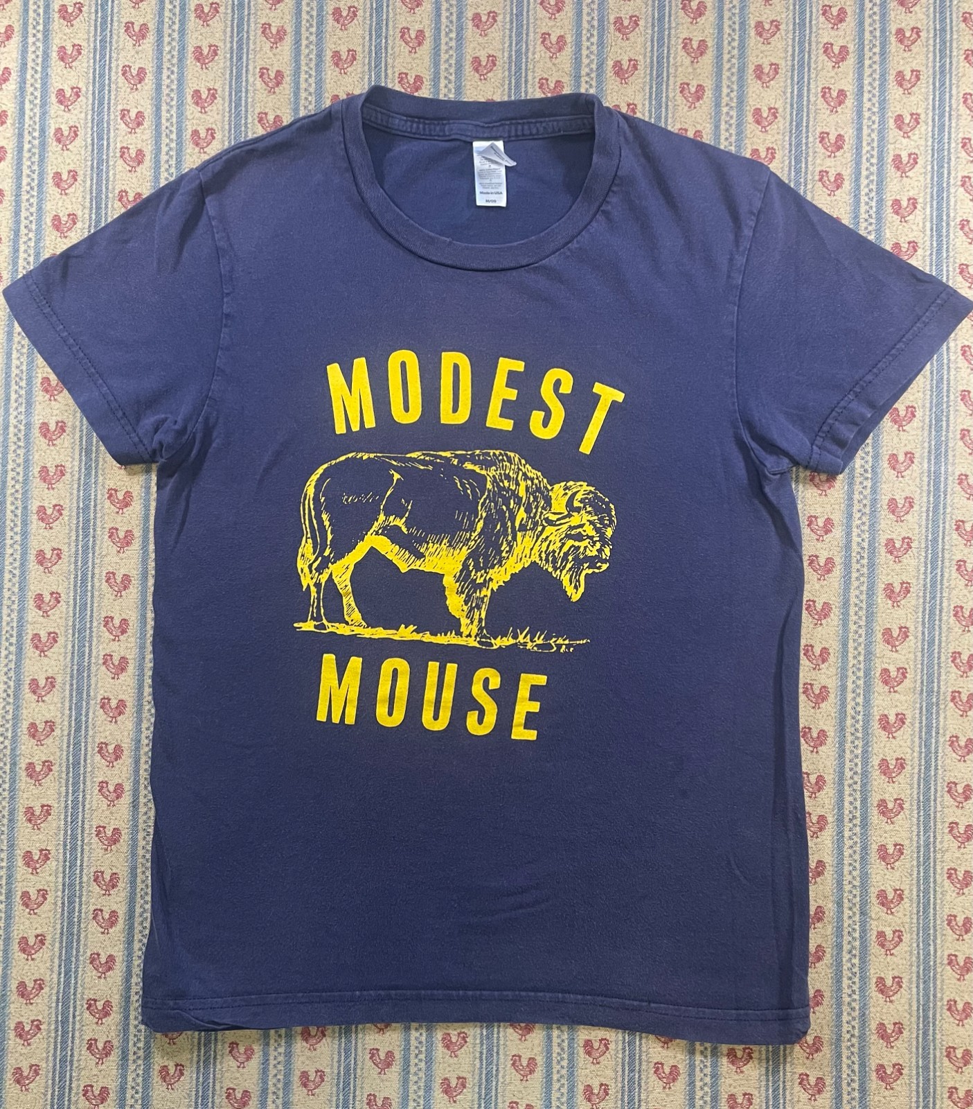 Vintage y2k Classic Girl American Apparel Modest Mouse babydoll T-Shirt size M