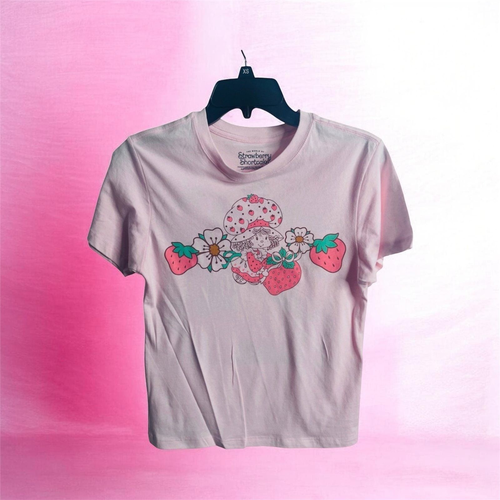 Women’s Strawberry Shortcake Pink Top Size XS