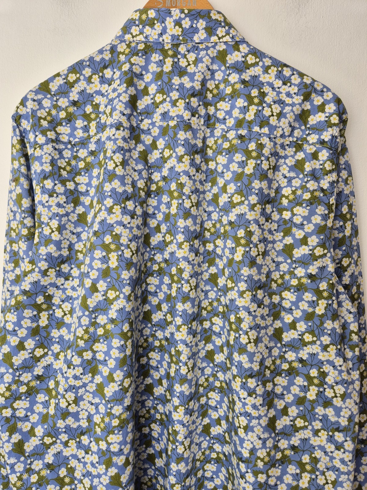 Liberty Tana Lawn Floral 100% Cotton Shirt Size 16 Oxford Shirt Company Mitsi