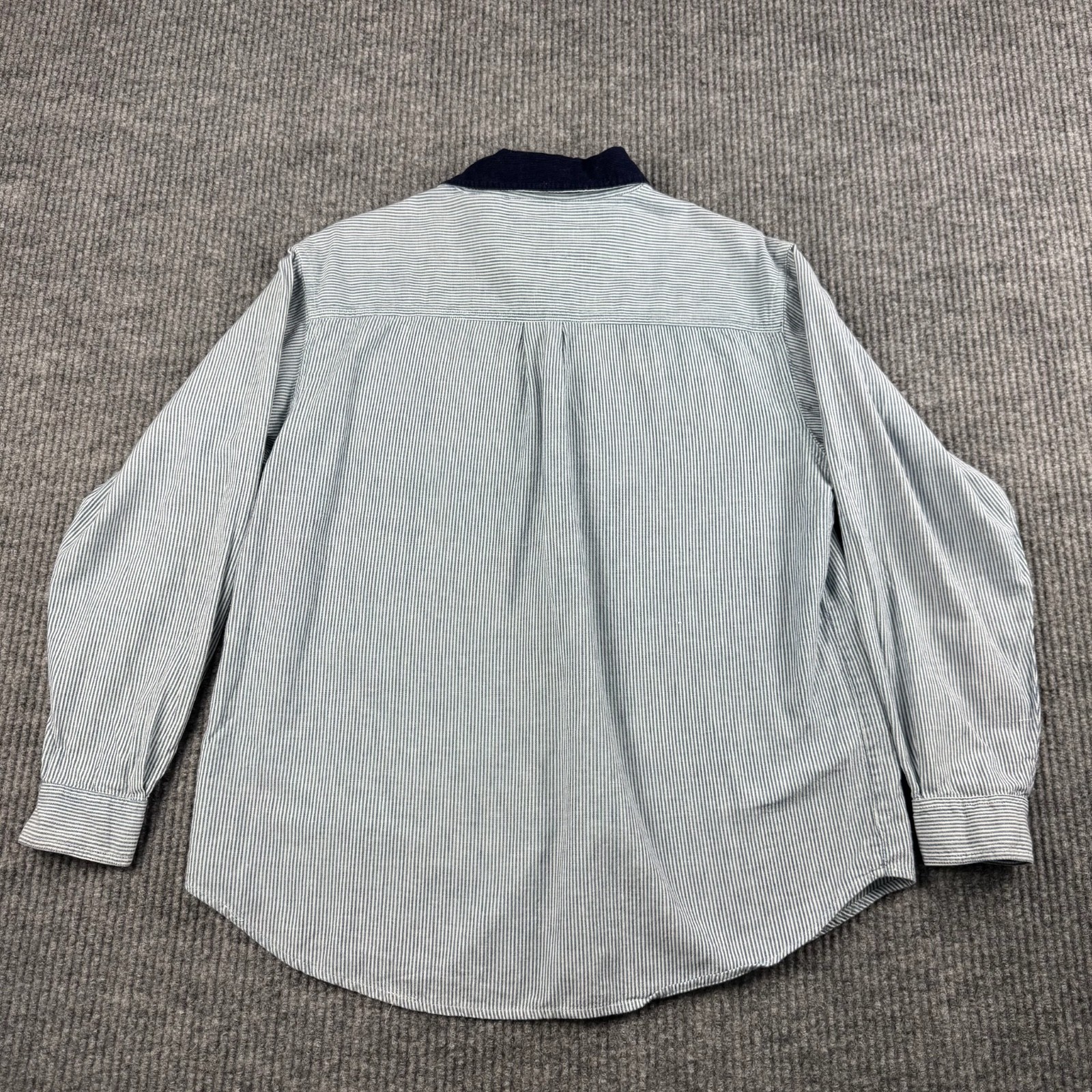 Vtg 90s CASEY & MAX Button Up Shirt Womens M Embroidered Cat Novelty Teacher