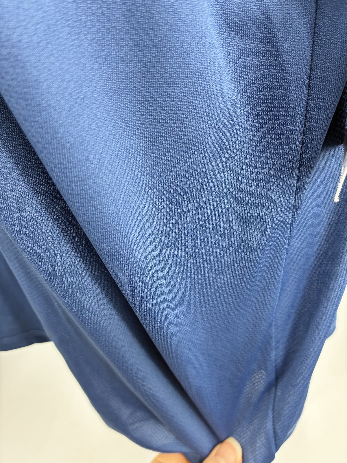 Athletic Works Womens XL Blue DriWorks V-Neck Short Sleeve T-Shirt Top