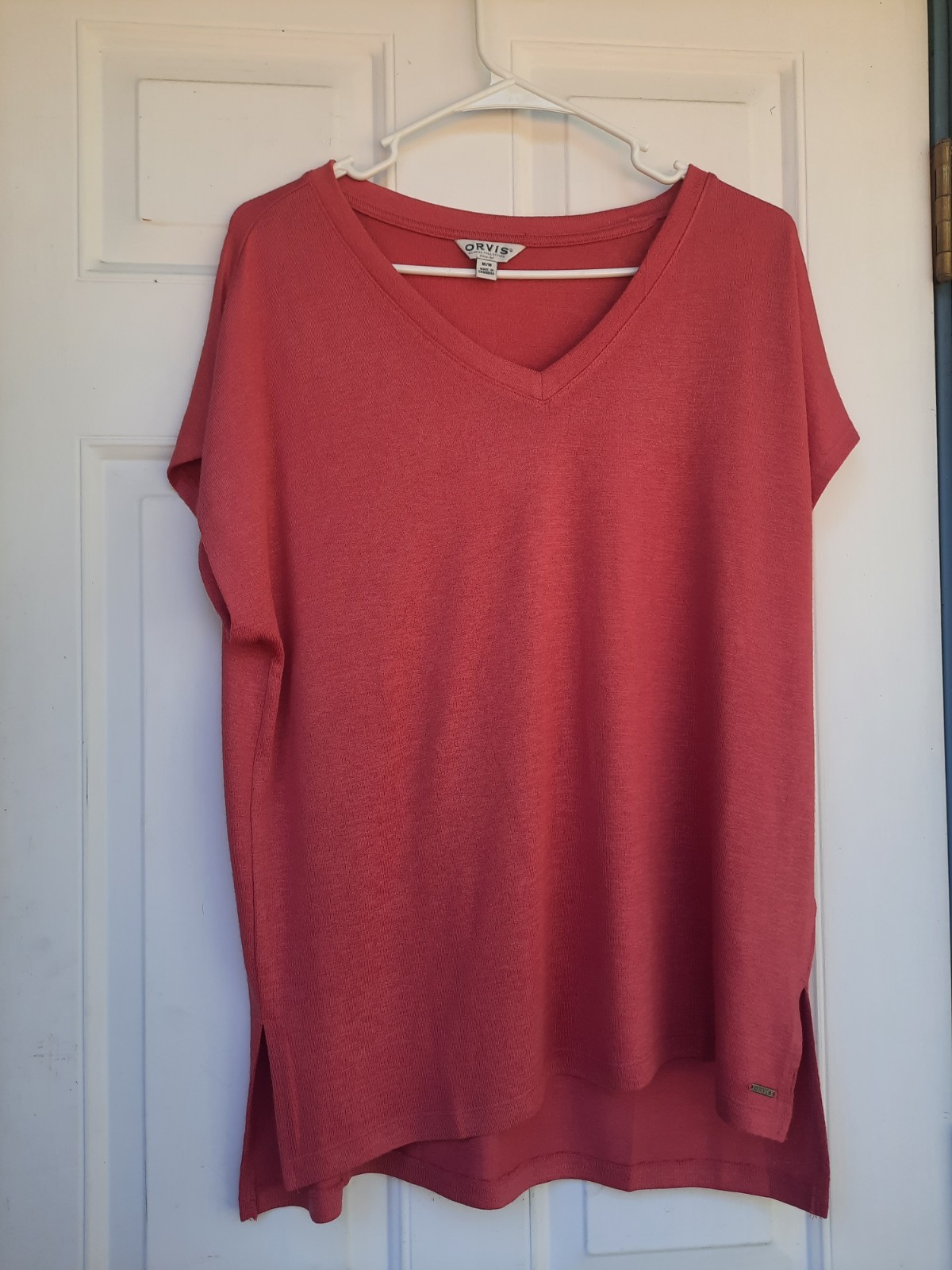 Orvis Classic Collection V-neck shirt made in Cambodia