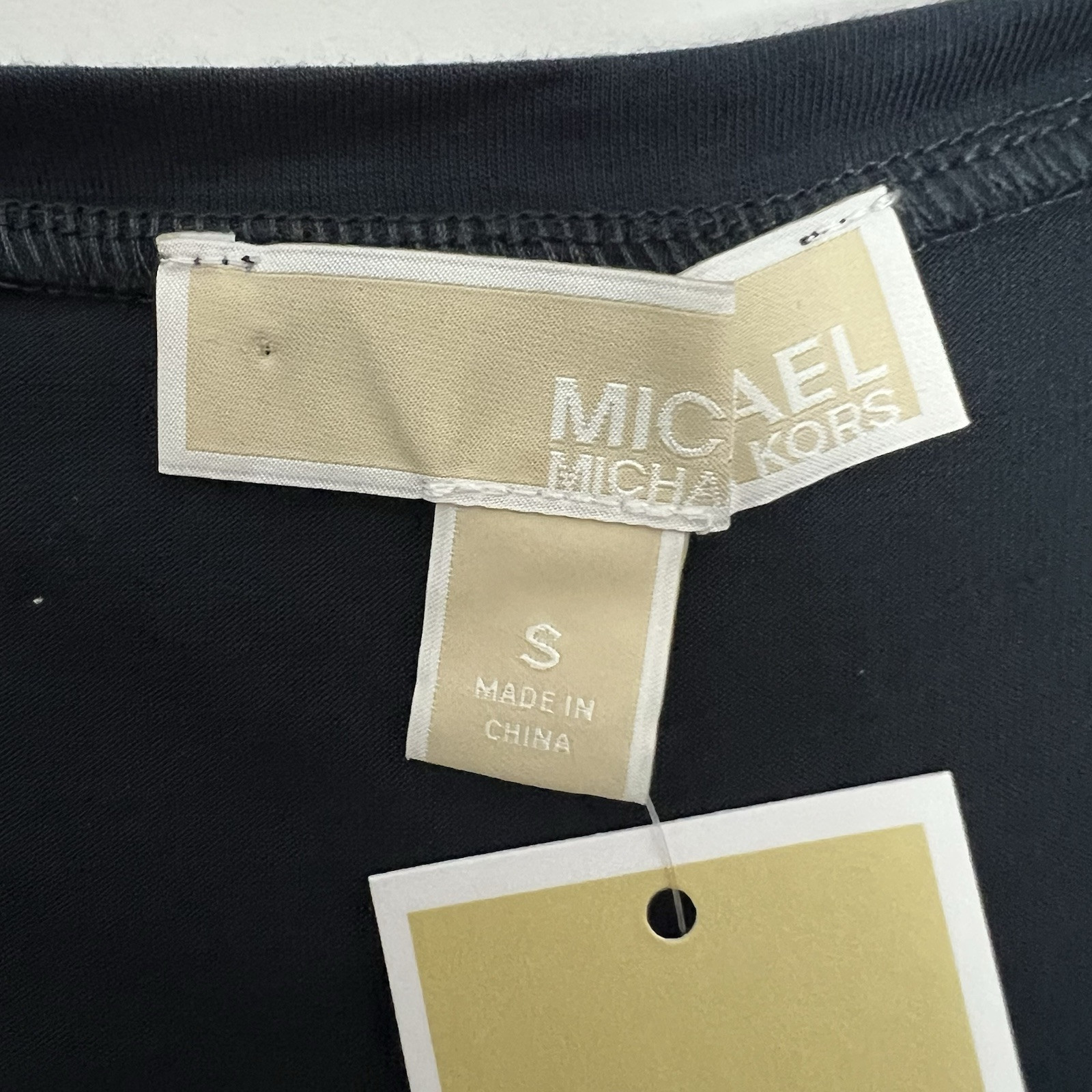 Michael Michael Kors Women’s Pullover Tops Sz Small Navy Blue Sleeveless