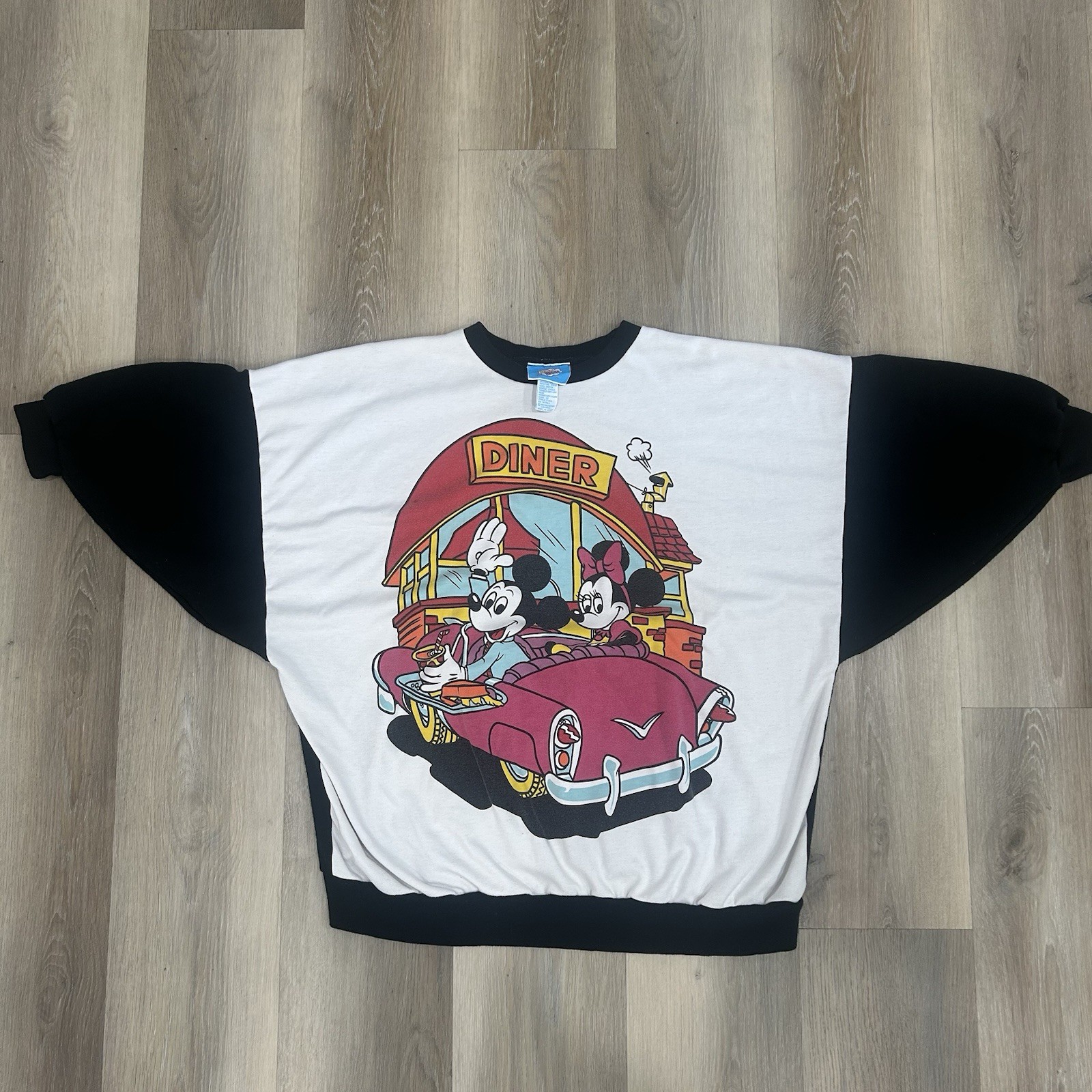 Vintage Mickey Minnie Mouse Comic Relief Shirt The Walt Disney Made In Korea