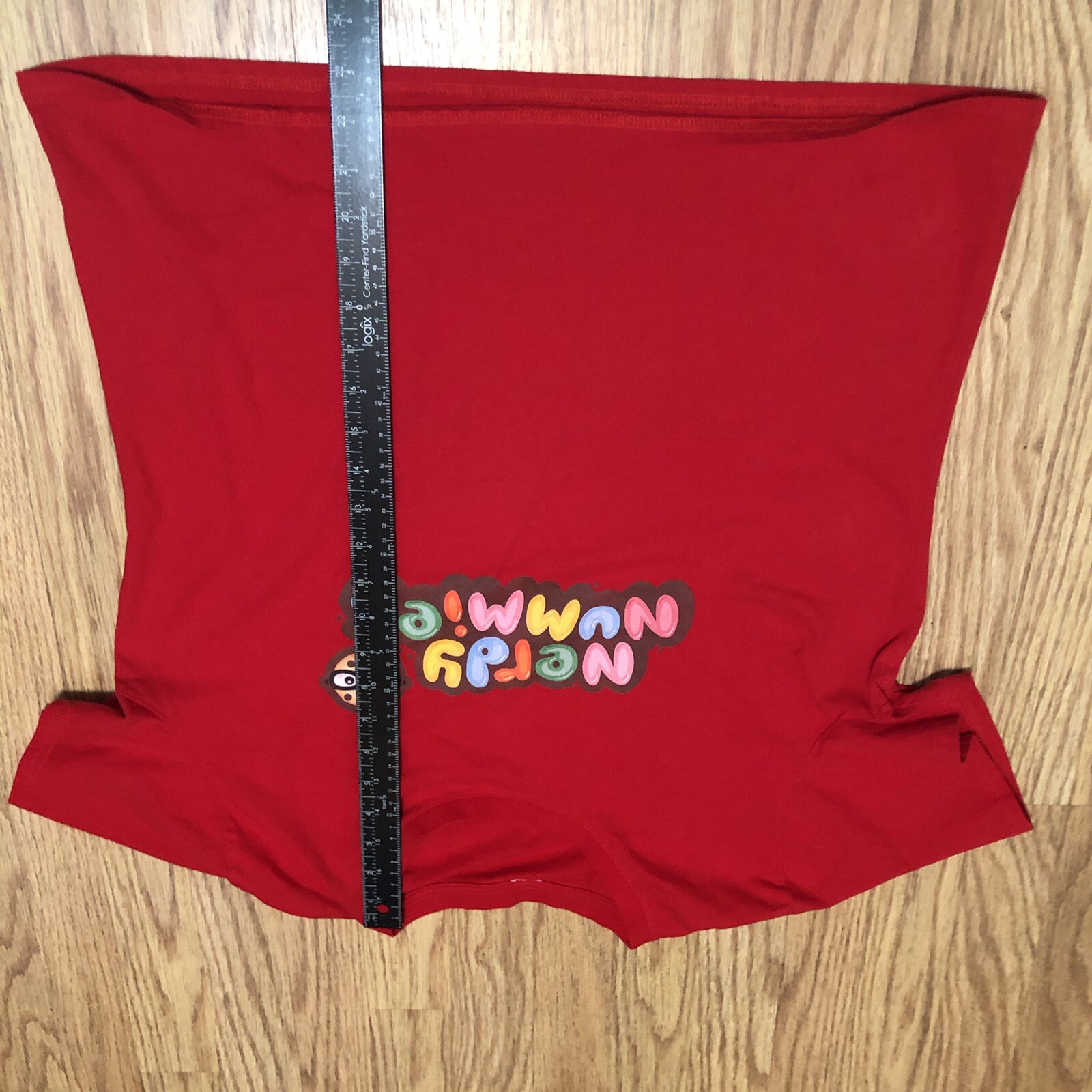 nerdy nummies t shirt red scoop neck tee Size Large Refer To Photos crew neck
