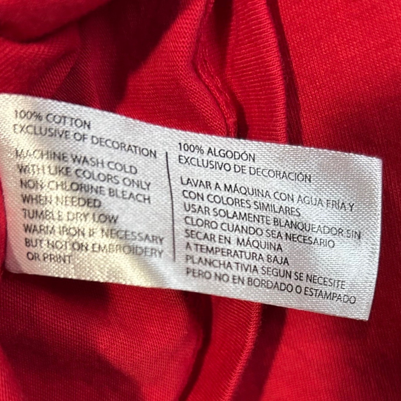 U.S. Polo Assn Red V Neck T-Shirt Women’s Size Small Short Sleeve Casual Cotton