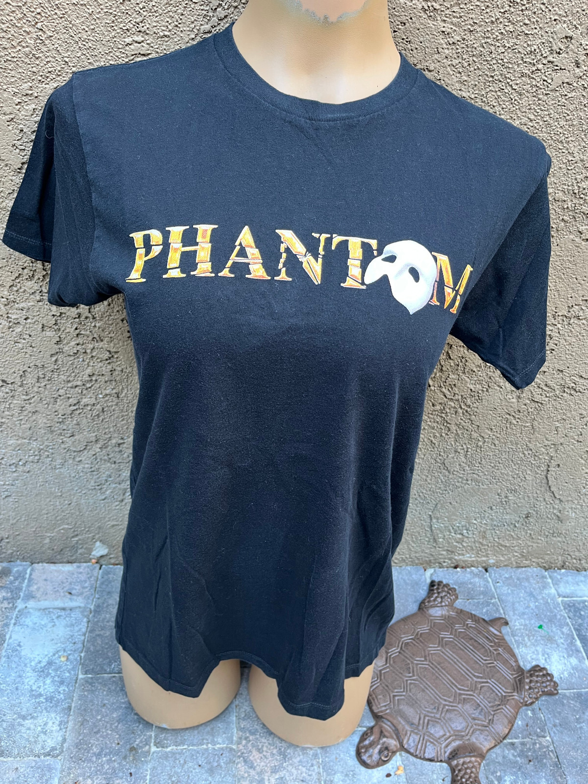 Phantom of the Opera Graphics Black T-Shirt – Women’s Sz S