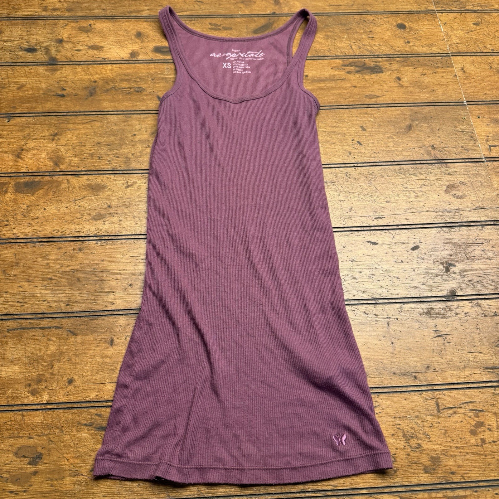Women’s Aeropostale Long Layering Tank Top Sz XS Shirt