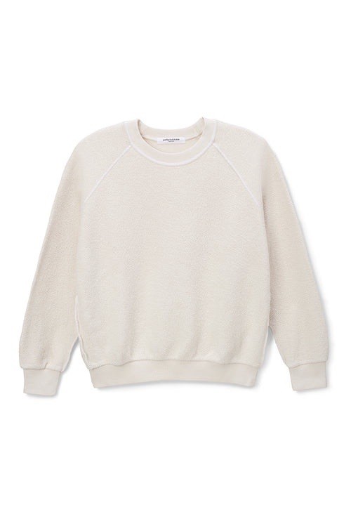 Perfect White Tee Ziggy Fleece Sweatshirt Women’s Size Small Sugar *Brand New*