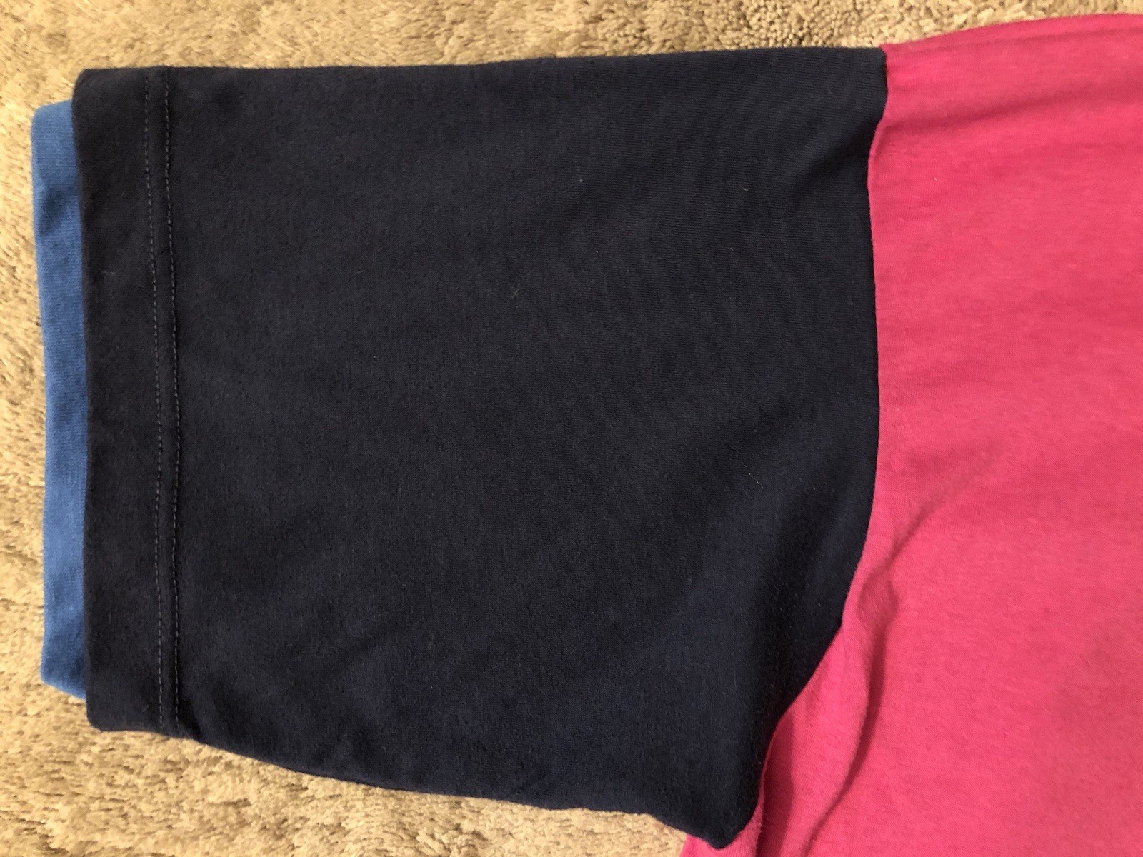 Women’s Size M Short Sleeve Cotton Blend Taxco Mexico Top 20 Chest 24 Long