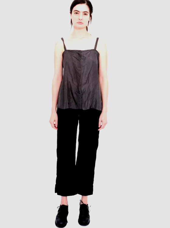 Hazel Brown Collection Black Silk Camisole – New with Tags – Size Large