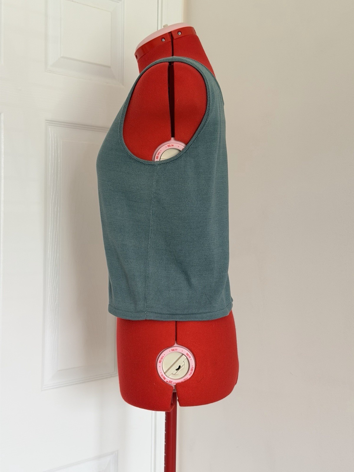 Vintage Peruvian Connection Pima Cotton Rib Knit Tank Top Peru Size S