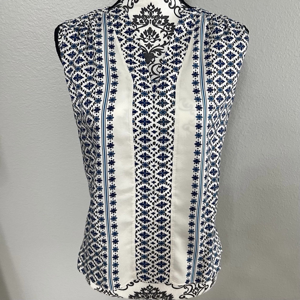 Derek Lam Kara Silk Sleeveless Blouse