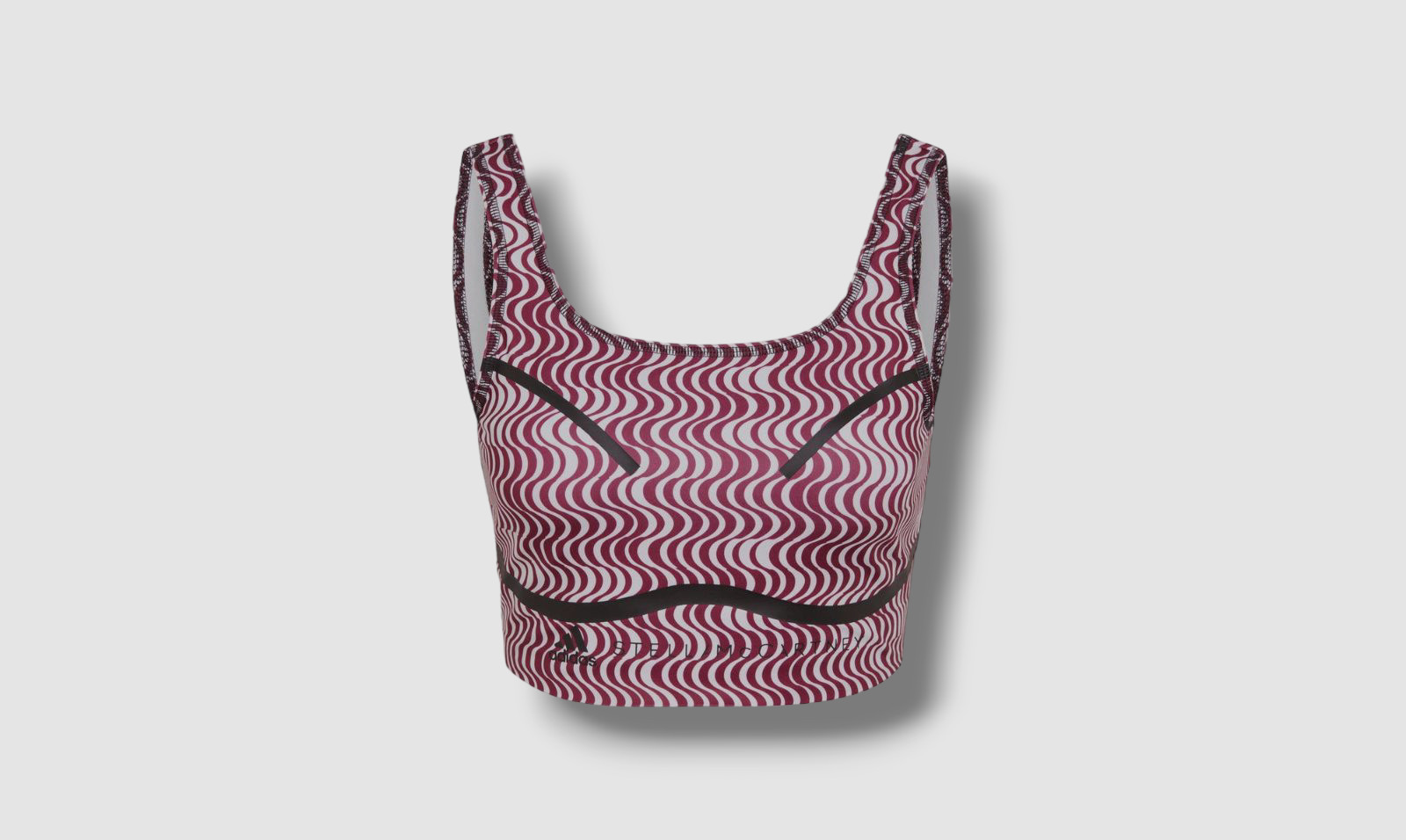 $85 Adidas Women’s Red Stella Mccartney True Purpose Training Crop Top Size S