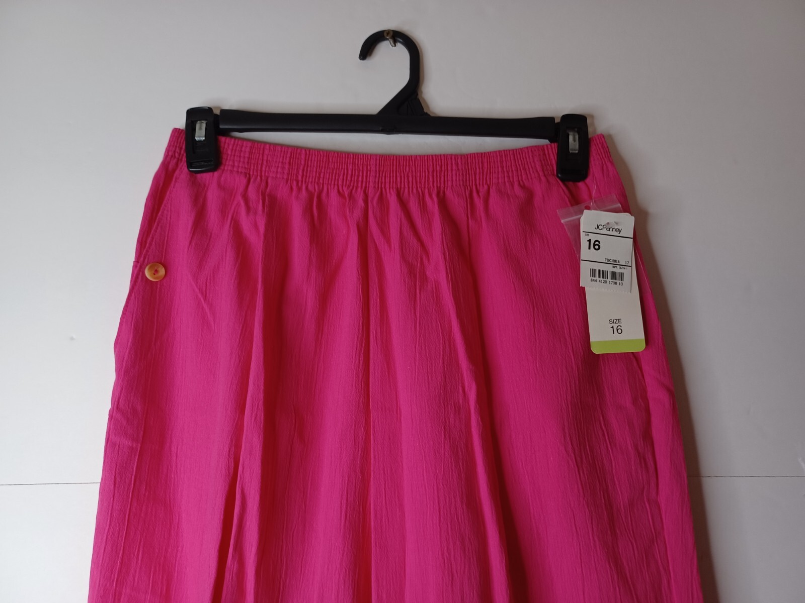 Woman’s Cabin Creek 2 Piece Outfit. Fuchsia Elastic Waist NWT Size Large