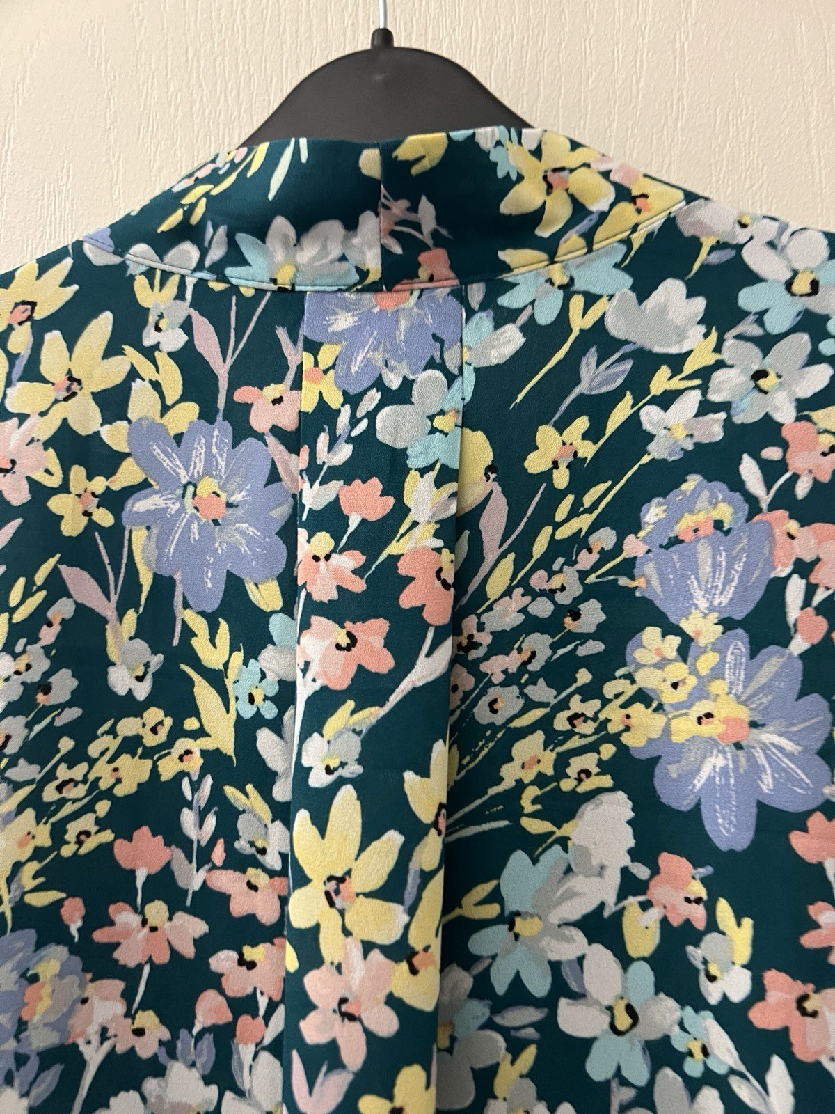Investments Woman Tunic Plus Size 2X Blouse Shirt 3/4 Sleeve Caroline Green B35