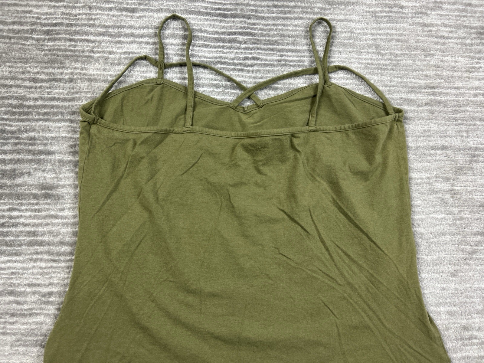 Aveto Top Womens 3X Green Sleeveless Tank Camisole