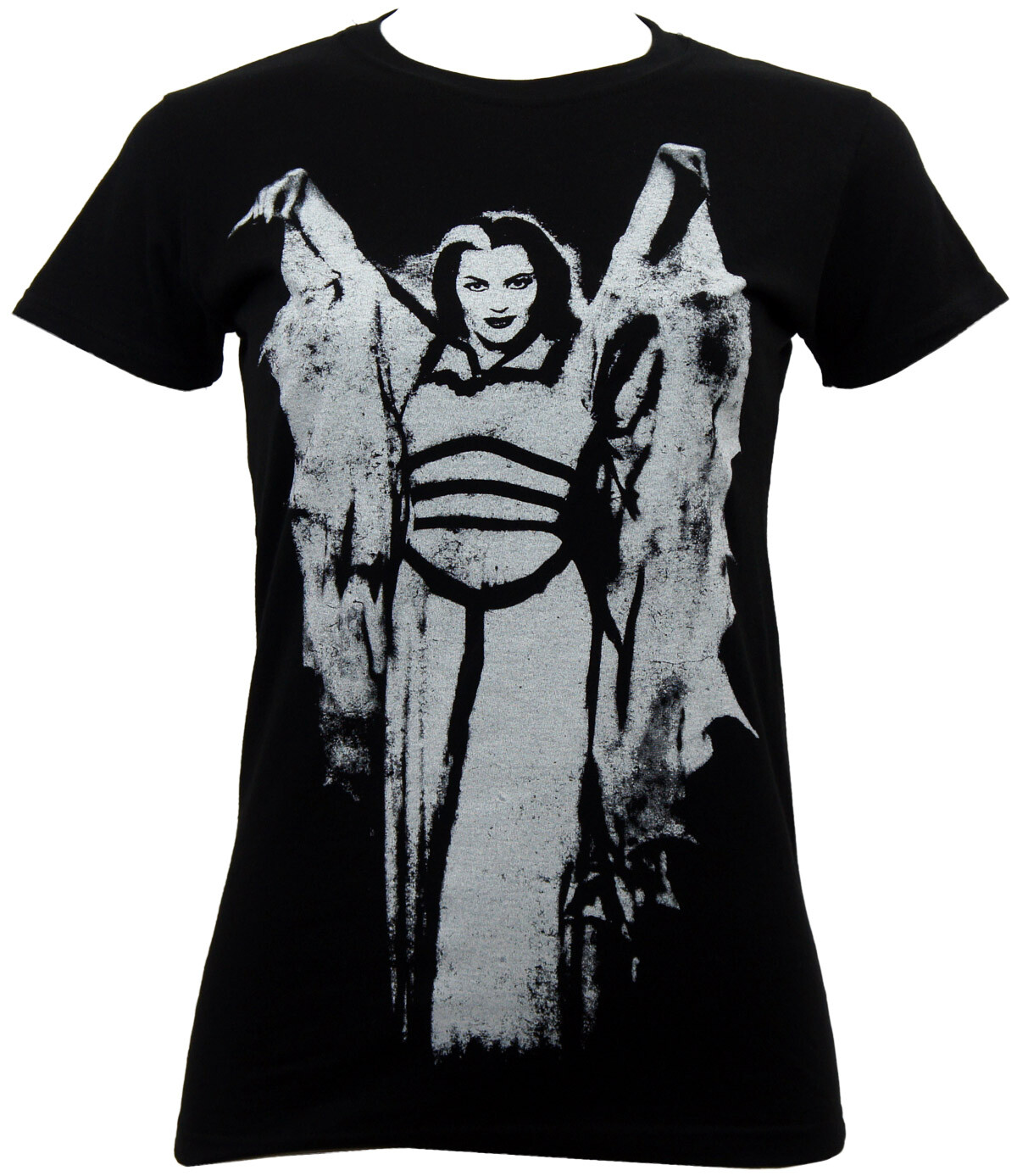 Authentic MUNSTERS GO HOME Lily Bat Wing Girl Junior T-Shirt S M L XL NEW
