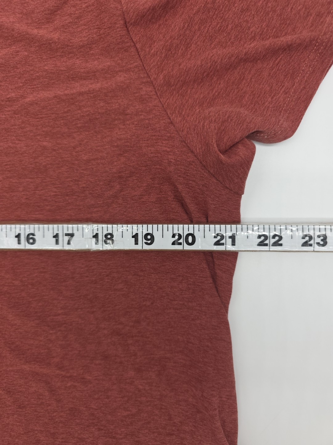 Jockey T-shirt Women XL Red Solid .#42442