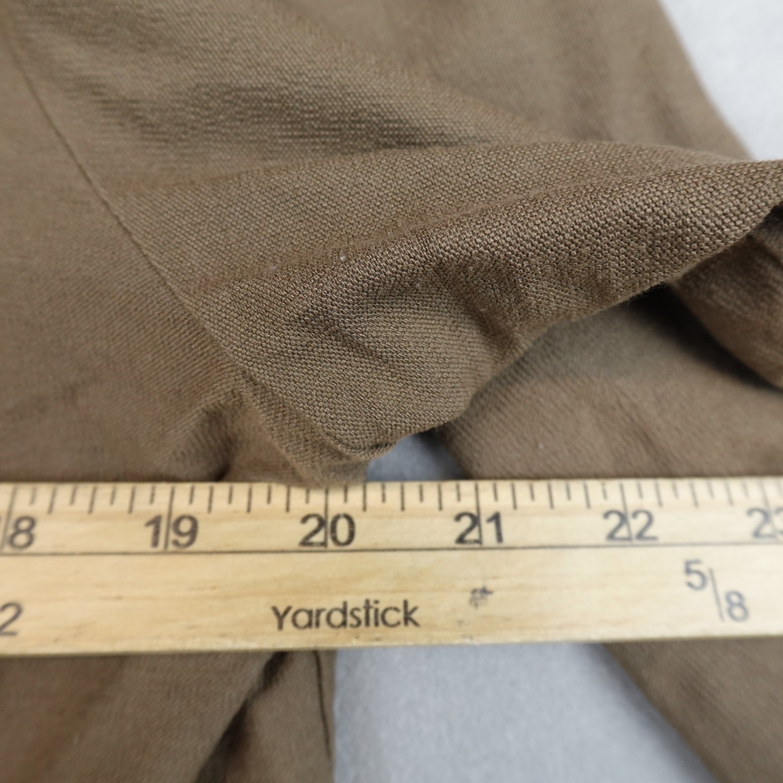 Eileen Fisher Jacket Womens XL Caramel Full Zip Long Sleeves Minimalist