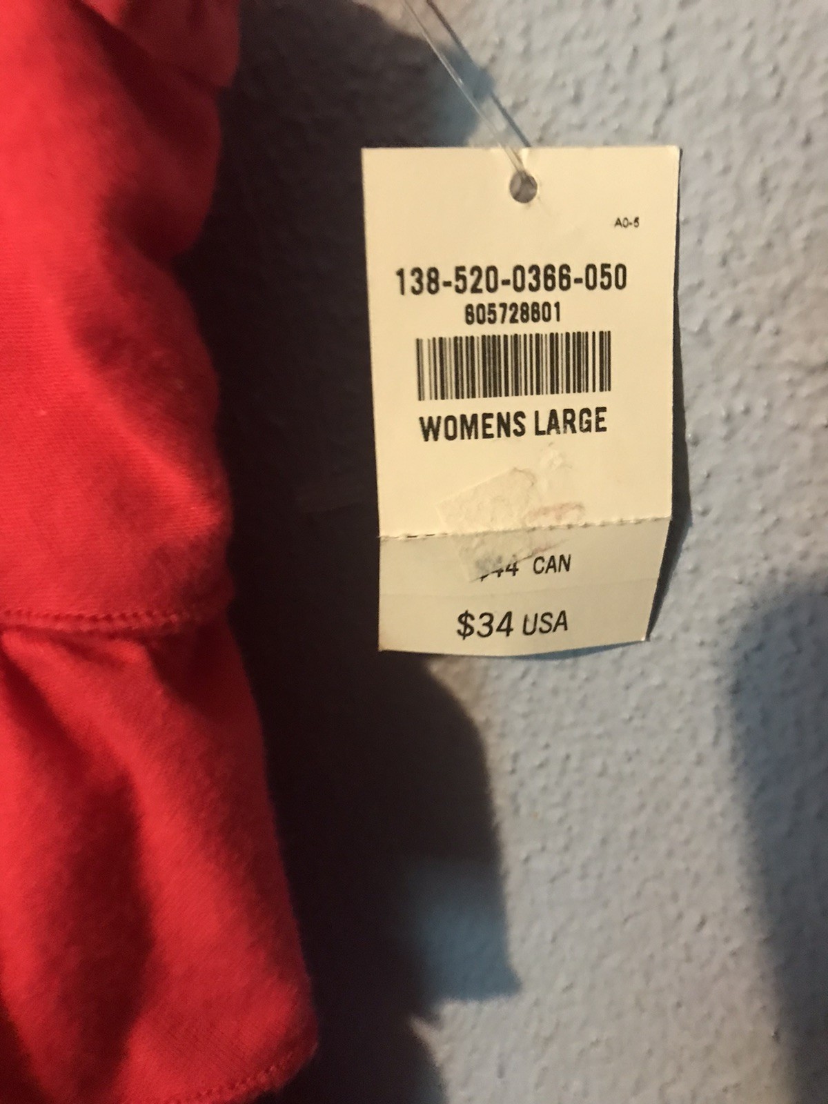 NWT Abercrombie & Fitch Red Ruffled Babydoll Tank Top Same Day Free Shipping